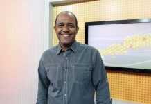 Maria Júlia Coutinho e Abel Neto, dois extraordinários jornalistas negros no comando.