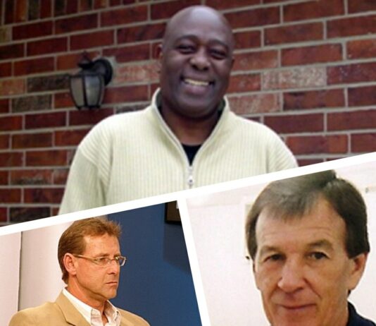 O América, Sergio Lima, Tadeu Ricci , Ivo Worthmann, o troféu e o minuto de silêncio.