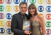 Sergio Santos e Doris Santos – Personality of the year – Jornal Vida Brasil Texas.