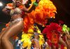 “1º Festival anual brasileiro de carnaval em New Orleans”.