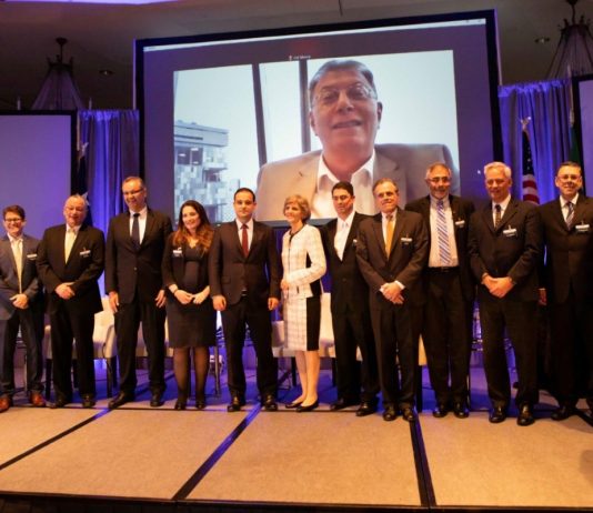 Brazil-Texas Chamber of Commerce Ceremony celebrating the “Person and Company of the Year Award”.