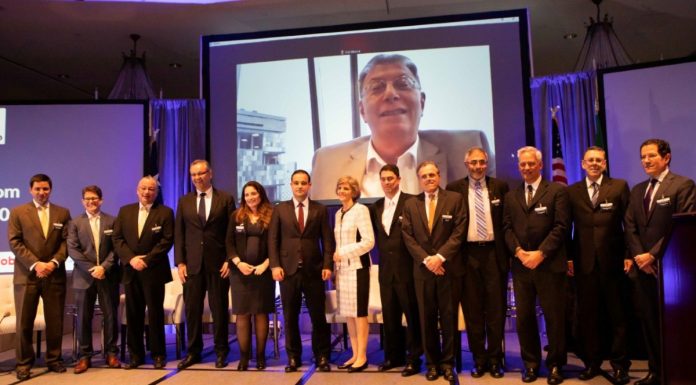 Brazil-Texas Chamber of Commerce Ceremony celebrating the “Person and Company of the Year Award”.