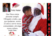 Meus queridos familiares e amigos – Feliz Natal, Deus está presente