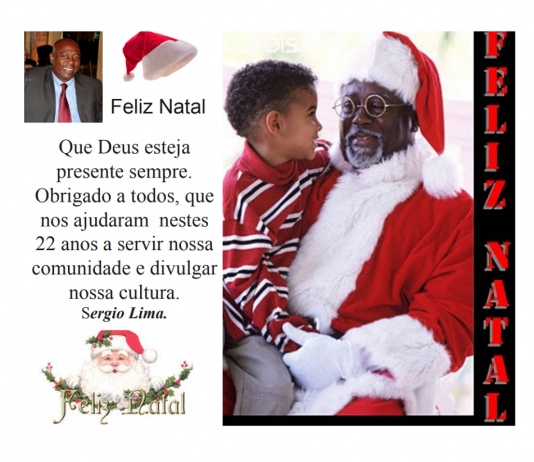 Meus queridos familiares e amigos – Feliz Natal, Deus está presente
