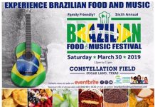 Brazilian Food and Music Festival 2019 – 6th edition