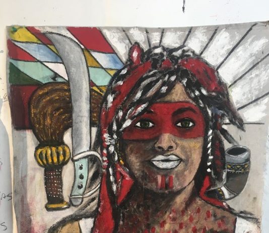 Os geniais artístas Tony Paraná e Ibraim Nascimento – Mobile Art Space for the Artists (MASA) Presents “Orixás”