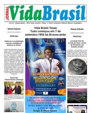 Crônica – Parabéns pra você: Jornal Vida Brasil Texas Vinte e oito anos informando.