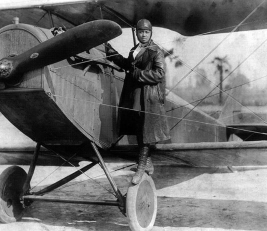 VIP – Elizabeth “Bessie” Coleman – Primeira mulher Afro-americana, a tornar-se piloto de avião nos Estados Unidos.
