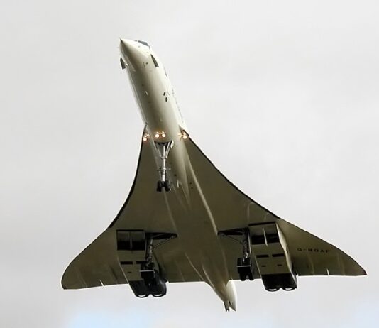 A história do Concorde, um avião supersônico.