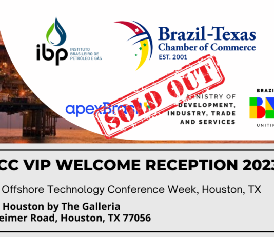 BRATECC – VIP WELCOME RECEPTION – OTC HOUSTON 2023.