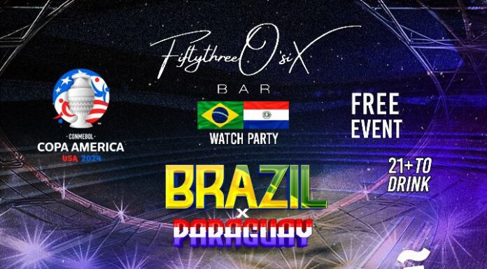 ALÔ, ALÔ, COMUNIDADE BRASILEIRA DE HOUSTON, TEXAS, É AMANHÃ O JOGÃO, BRASIL E PARAGUAI.