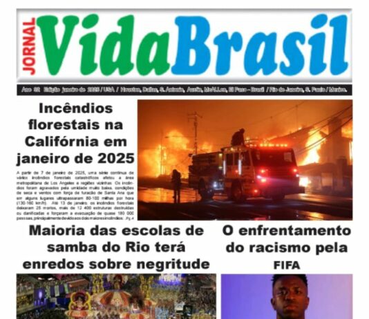 VEJAM A PRIMEIRA EDIÇÃO DE 2025, PÁGINA POR PÁGINA, DO NOSSO JORNAL VIDA BRASIL TEXAS.