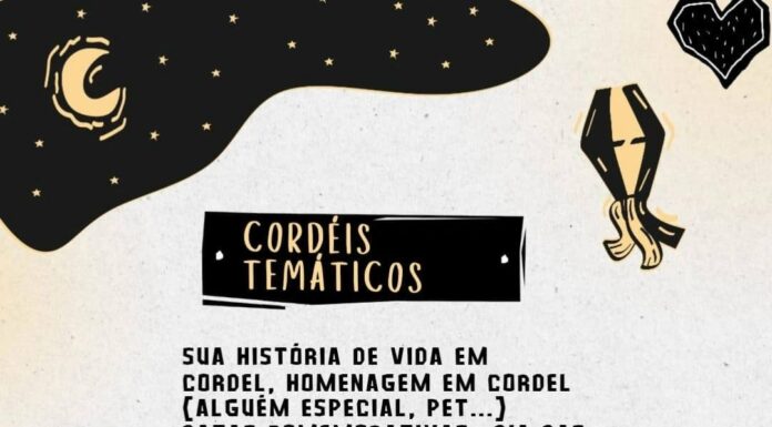 Cultura – Artes em cordel.