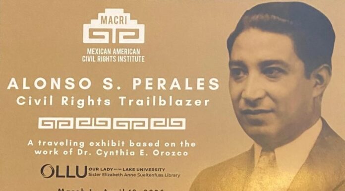 VIP – PIONEER OF MEXICAN AMERICAN CIVIL RIGHTS: ALONSO S. PERALES.