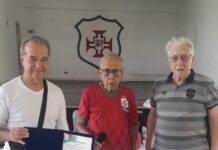 VIP – O eterno “Palito”, Reginald Ramires, recebe homenagem da Portuguesa Santista e da cidade de Santos.