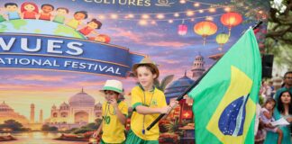 The International Festival at West University Elementary School (WUES), Houston, Texas.