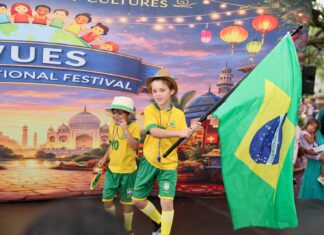The International Festival at West University Elementary School (WUES), Houston, Texas.