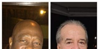 Os amigos Sergio Lima e Reginald Ramires, o “Palito”, se encontraram depois de 43 anos.