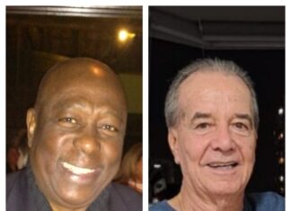 Os amigos Sergio Lima e Reginald Ramires, o “Palito”, se encontraram depois de 43 anos.