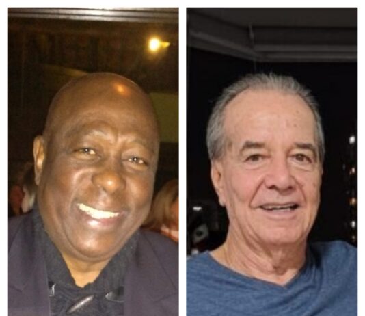 Os amigos Sergio Lima e Reginald Ramires, o “Palito”, se encontraram depois de 43 anos.