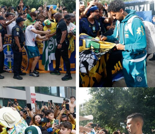 Crônica – Entre Samba, Emoção e Esperança: A Chegada da Seleção Brasileira a Houston, Texas.