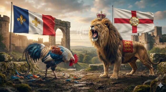 Crônica – Inglaterra x França. Nada de baguette no café da manhã de hoje. Come aí um English Muffin.