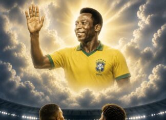 Crônica – Eterno Rei Pelé Observa o Duelo de Gigantes