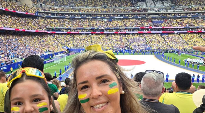 Crônica – Ainda reunindo cenas de um dia histórico para nós duas! Nossa primeira Copa do Mundo Live!