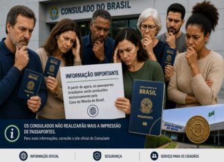 PASSAPORTES BRASILEIROS NÃO SERÃO MAIS IMPRESSOS PELOS CONSULADOS BRASILEIROS NOS EUA